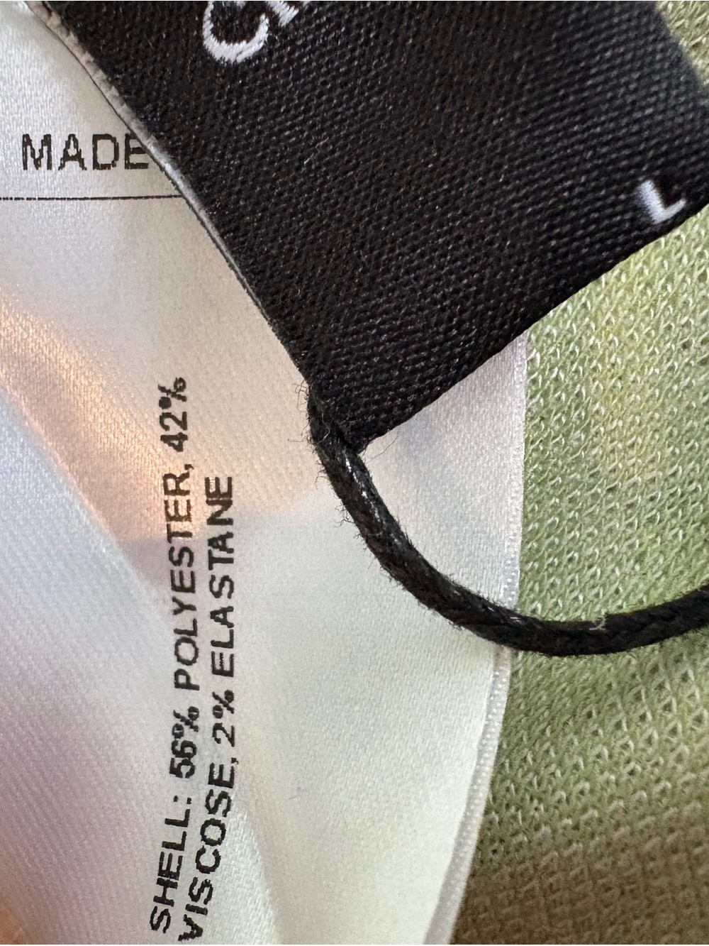 Gingham Capri Pants- Light Green - Picture 16 of 16